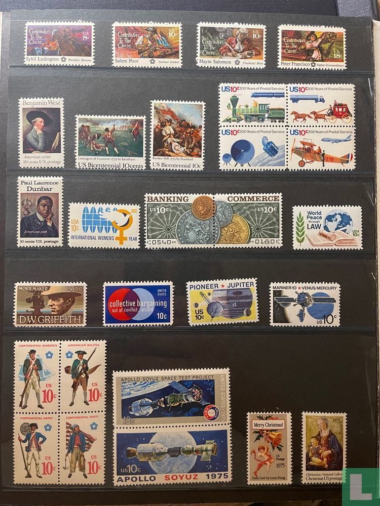 US Postal Mint Set 1975