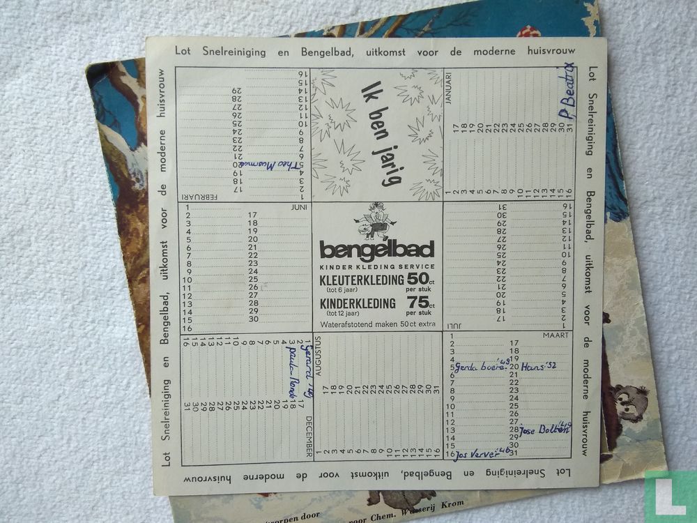Paulus de boskabouter kalender