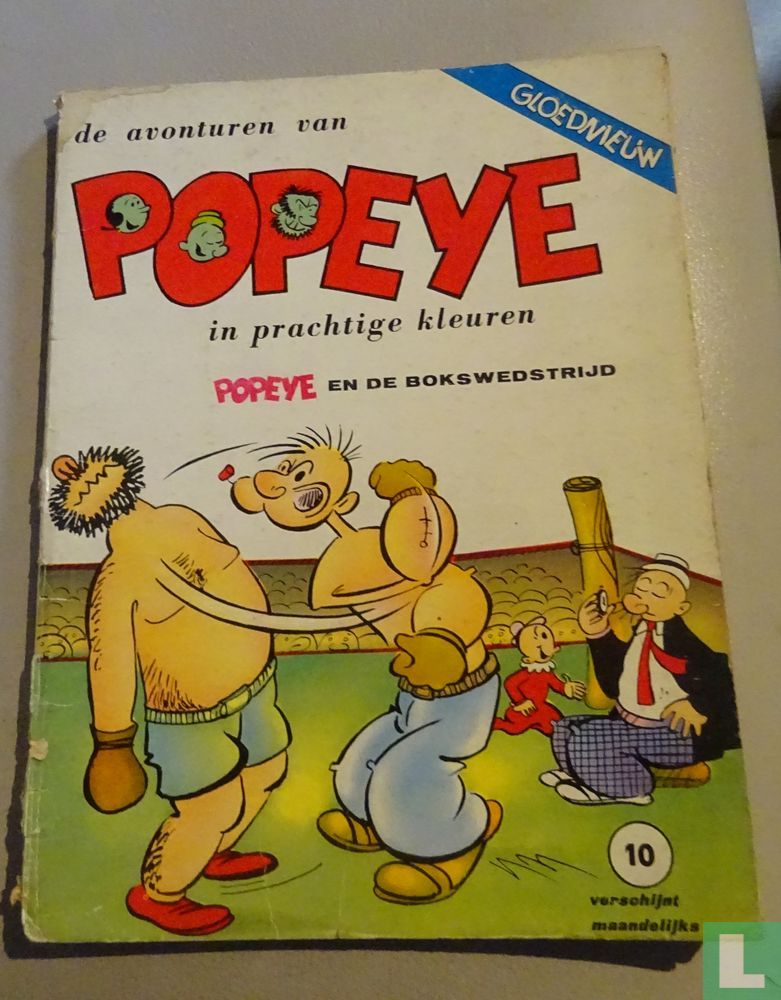 Popeye en de bokswedstrijd