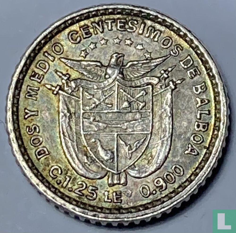 Panama 2½ centésimo 1904