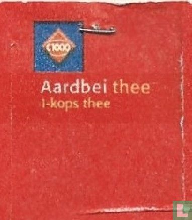 Aardbei thee 1-kops thee