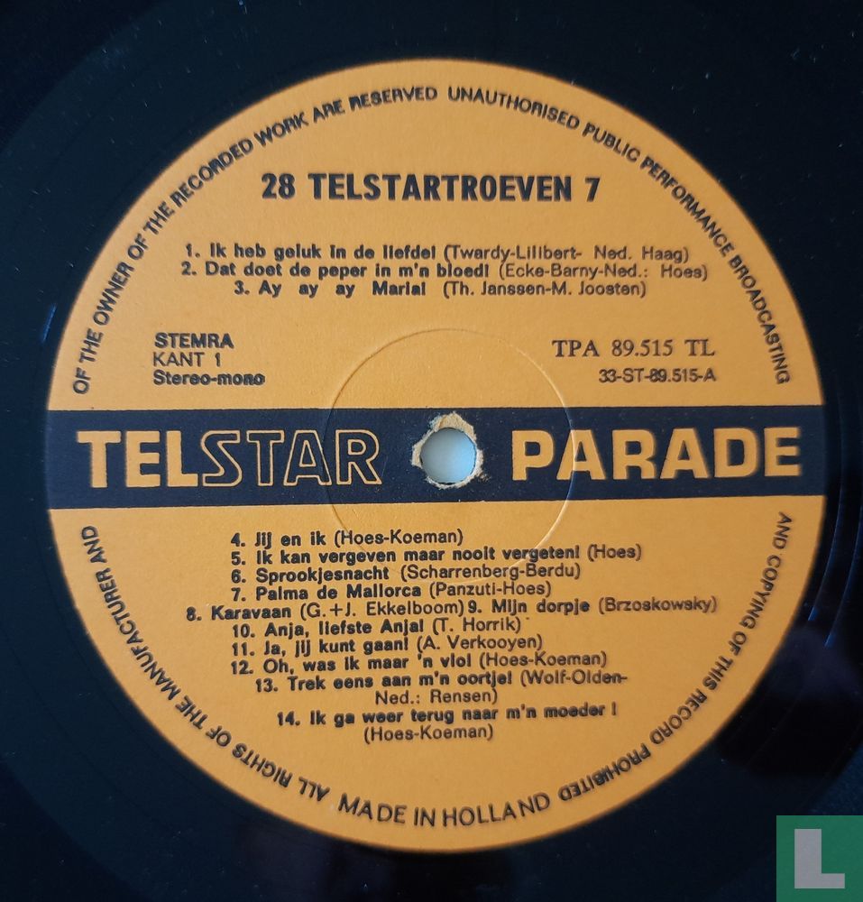 28 Telstar troeven 7