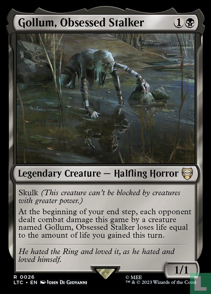 Gollum, Obsessed Stalker