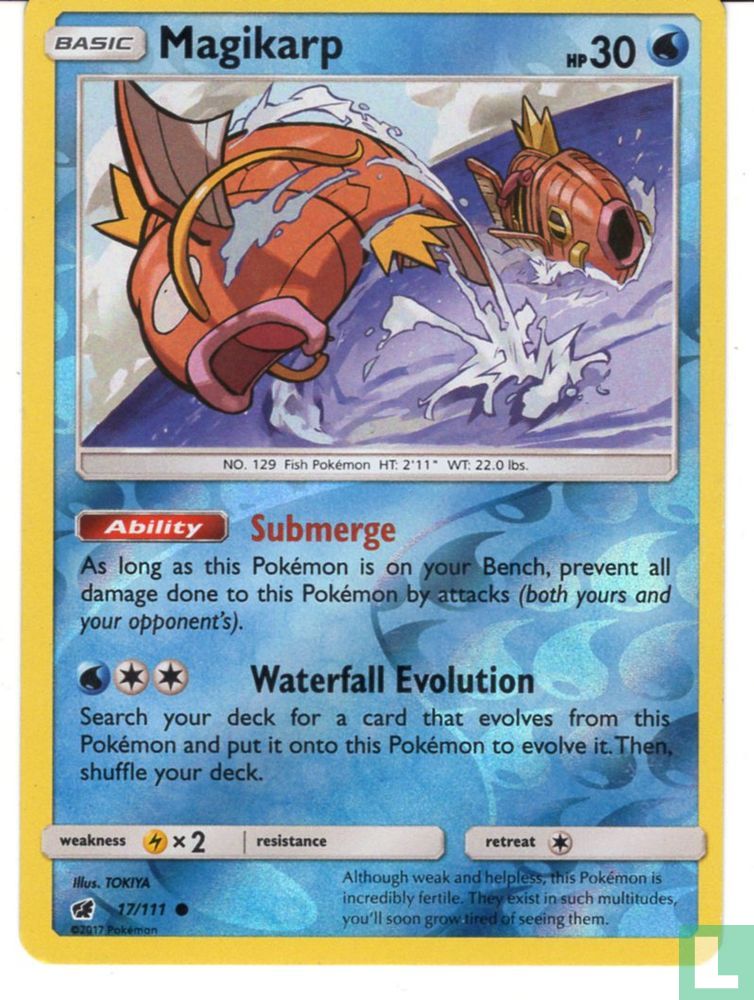 Magikarp (reversed holo)