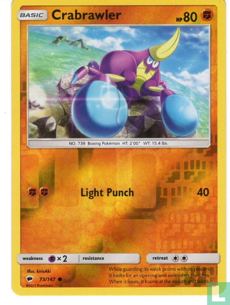 Crabcrawler (reversed holo)