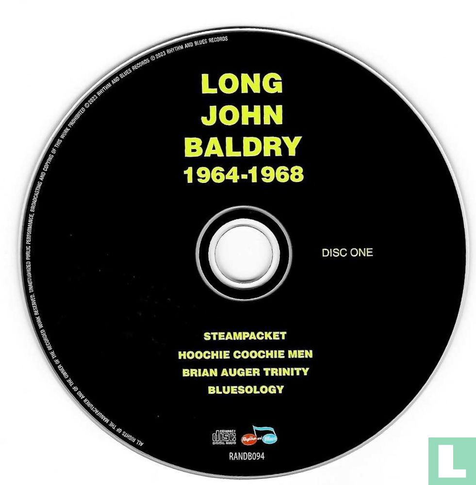 Long John Baldry 1964-1968 CD RANDB094 (2023) - Long John Baldry