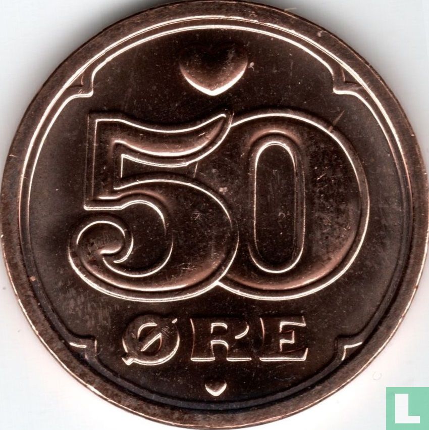 Denmark 50 øre 2021