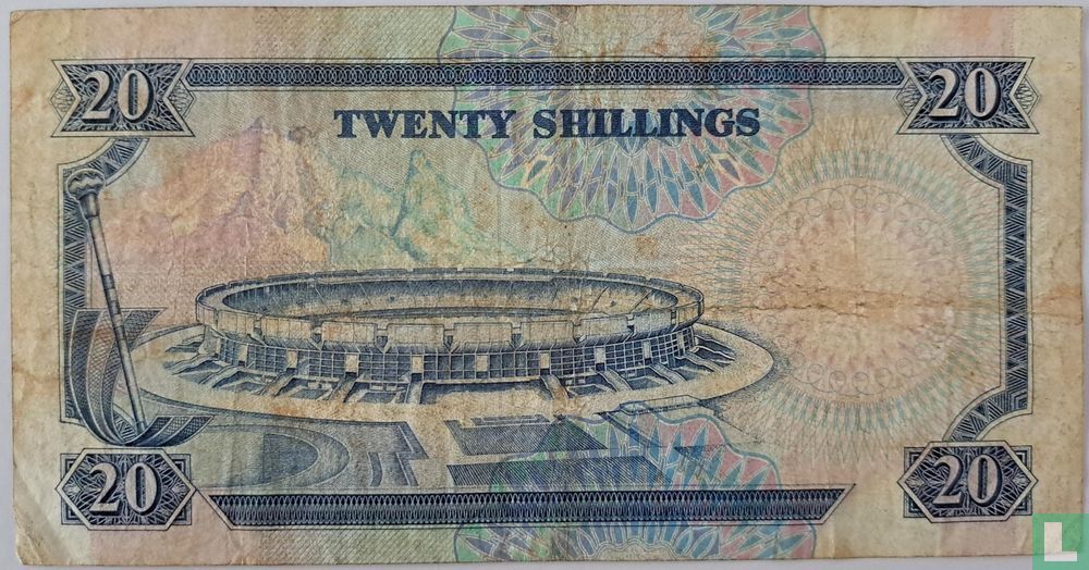 Kenia 20 Schilling