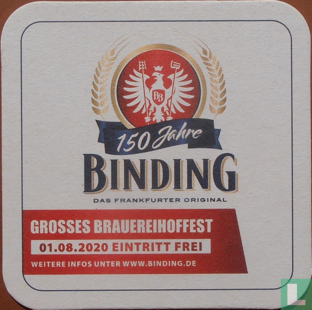 Wir feiern 150 Jahre Binding