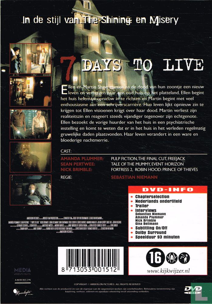 良い 【】セブン・デイズ・ライブ [DVD] Amazon.com: 7 Days to Live