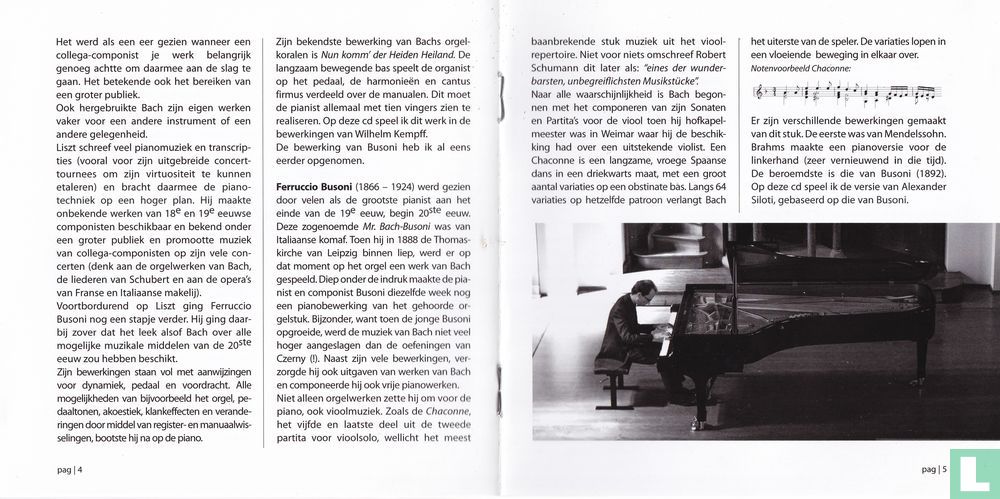 Bach bewerkt
