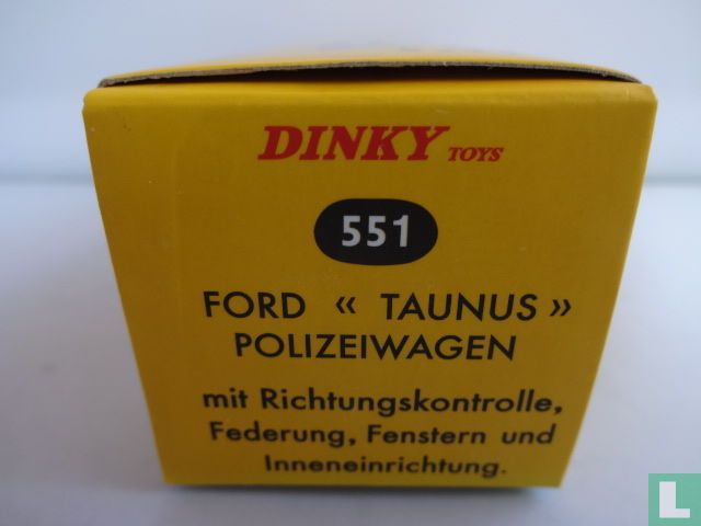 Ford Taunus Polizeiwagen