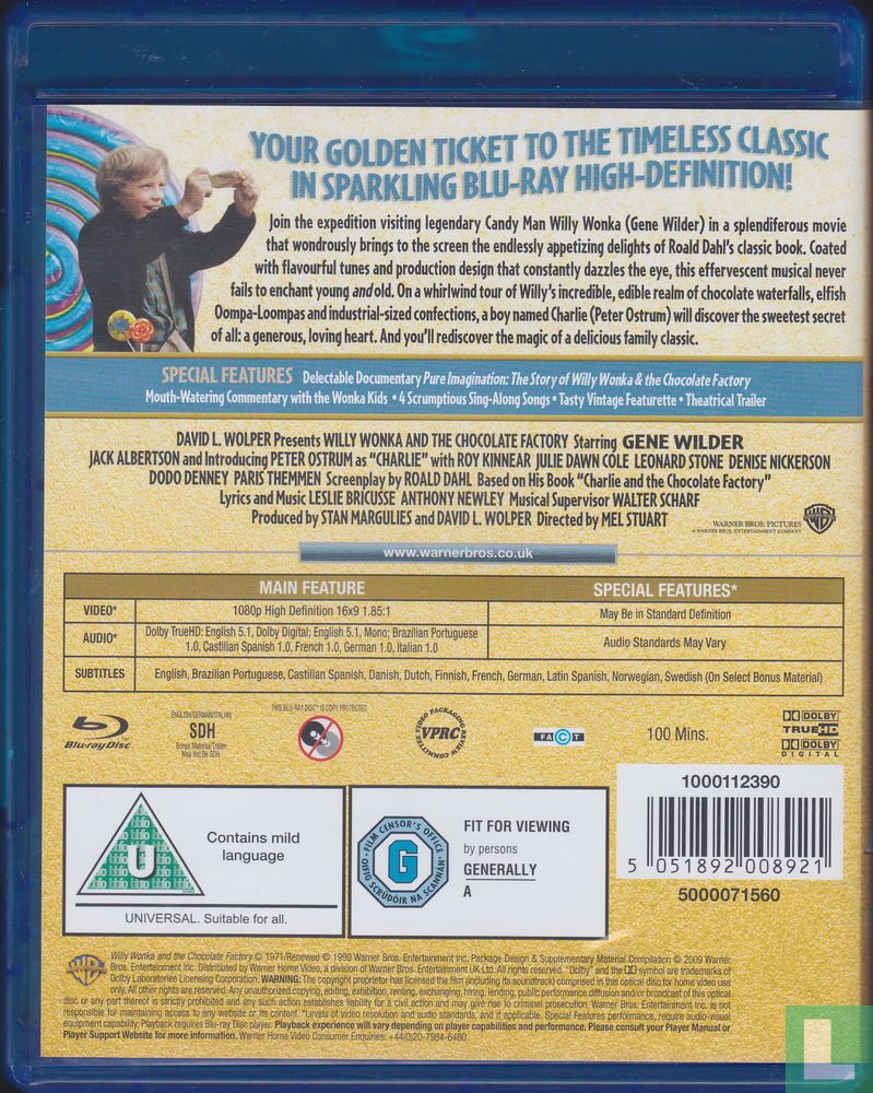 Willy Wonka & the Chocolate Factory