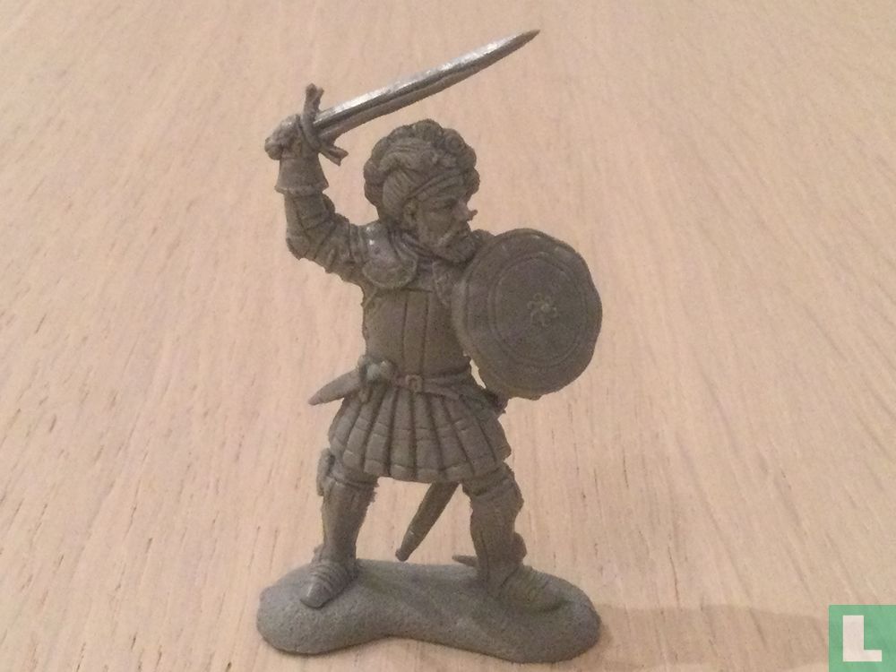 Knight with sword and shield