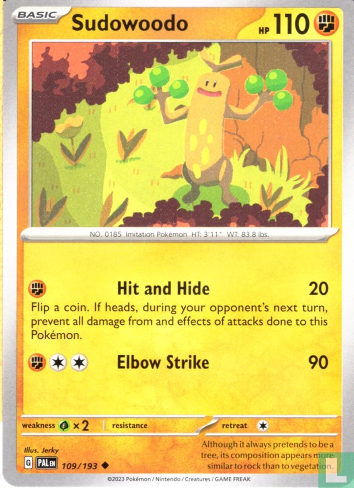 Sudowoodo