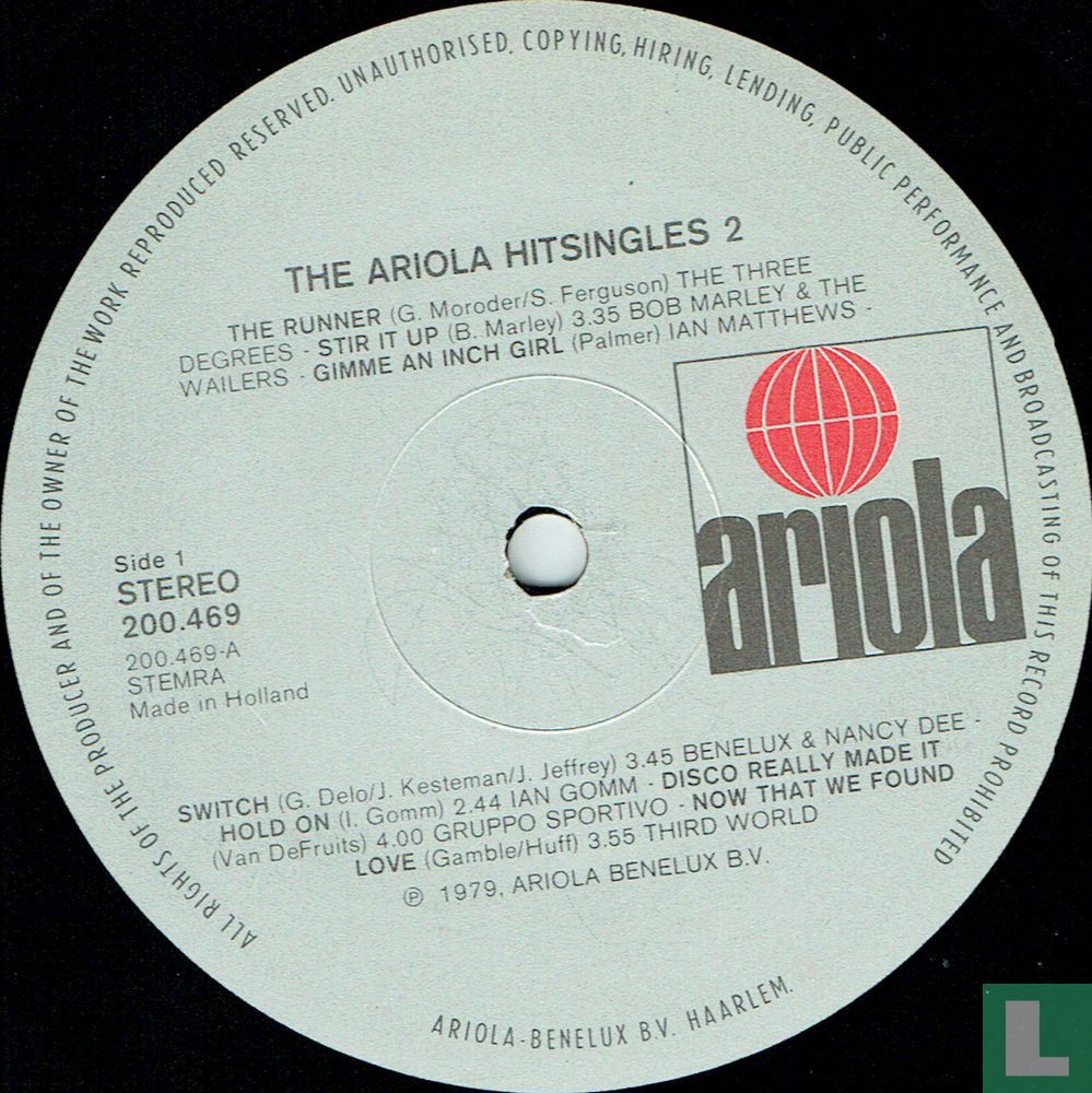 The Ariola Hitsingles