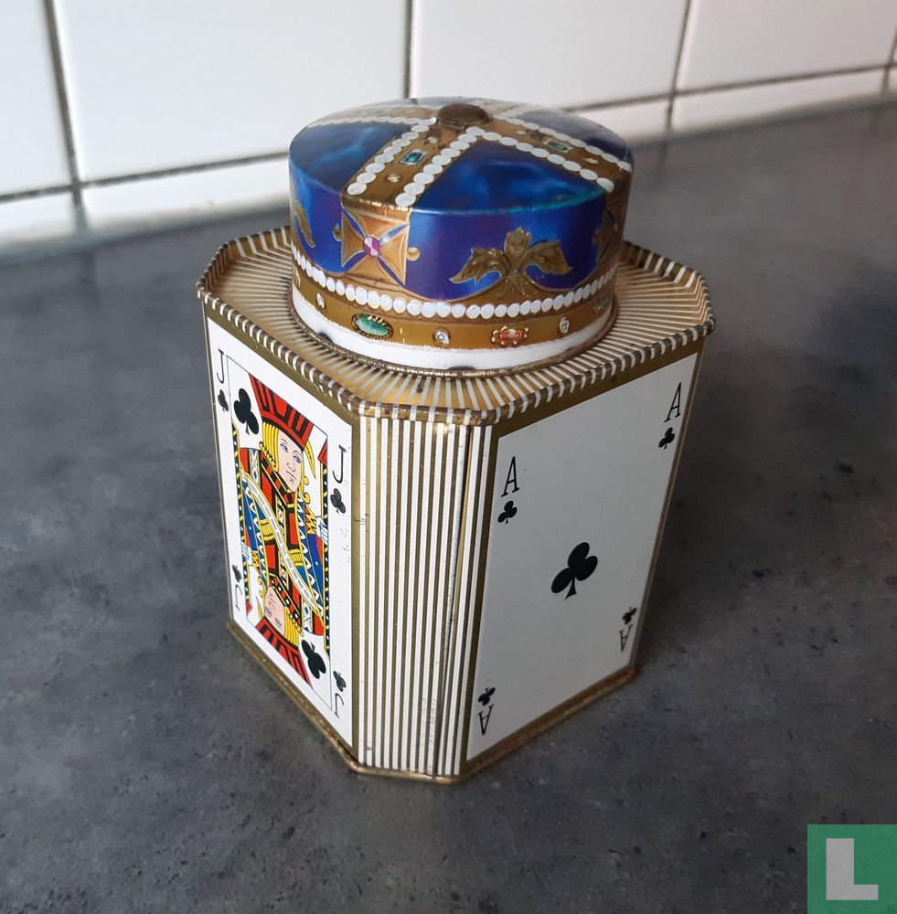 "Royal Flush" Playing Card Tin