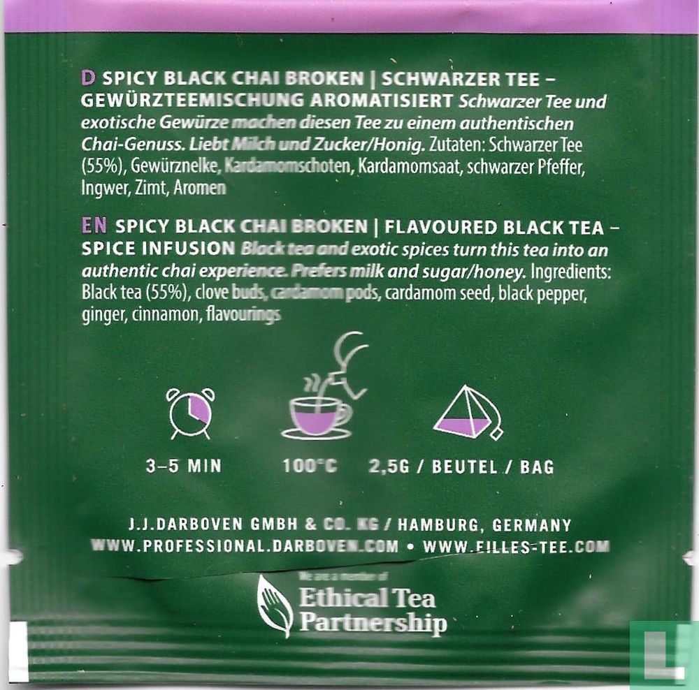Spicy Black Chai Broken 