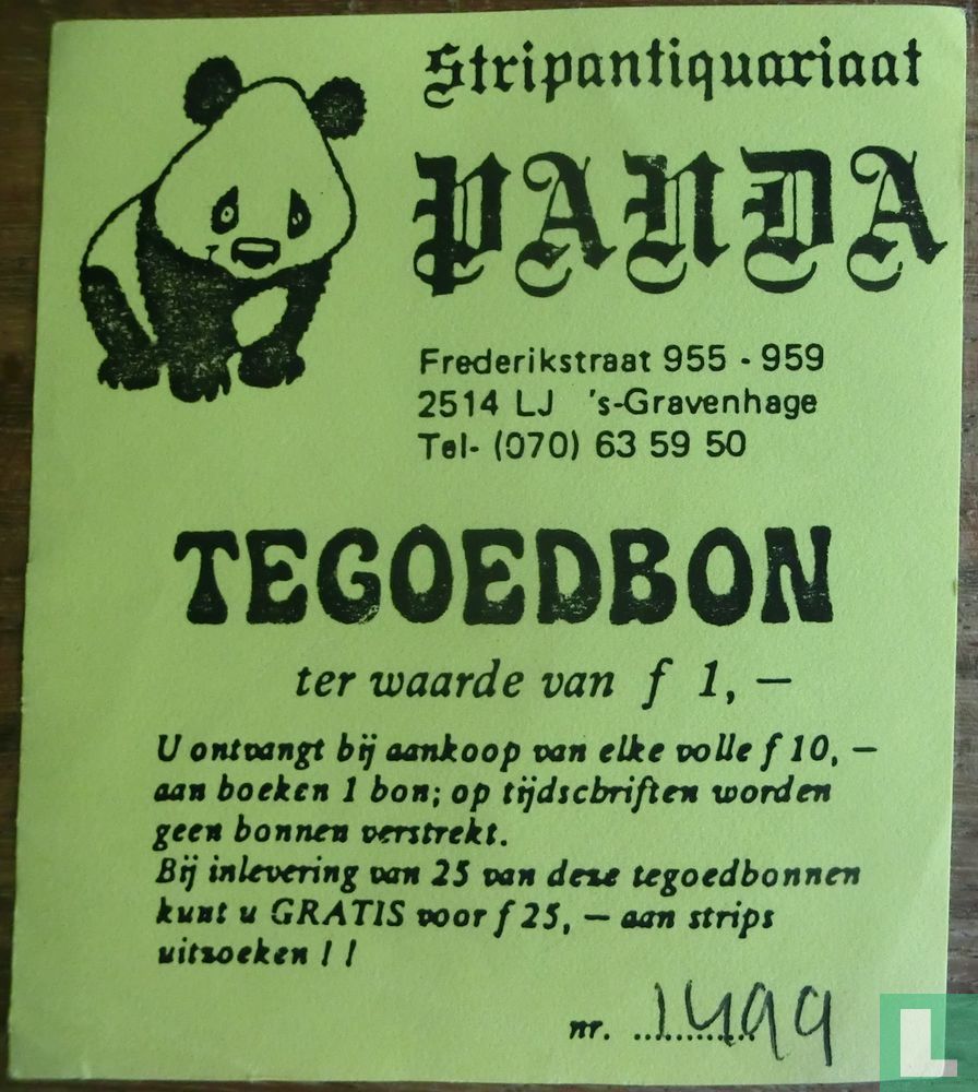 Tegoedbon