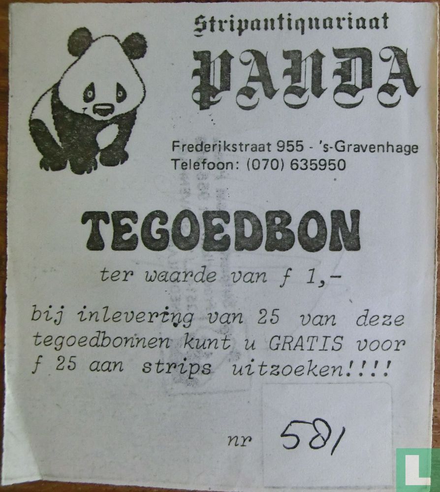 Tegoedbon