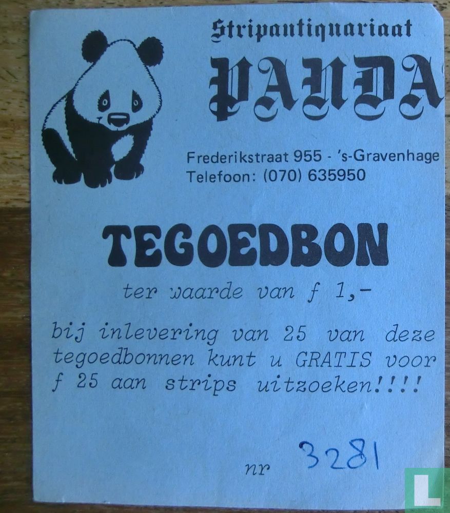 Tegoedbon