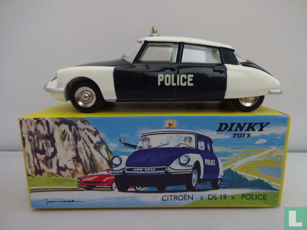 Citroën DS 19 Police 0501 (2015) - Dinky Toys Editions Atlas