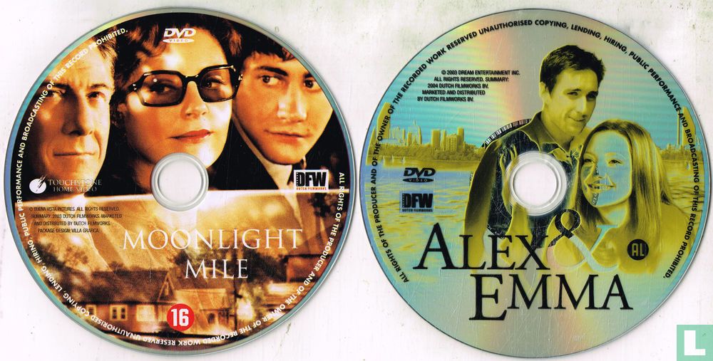 Moonlight Mile + Alex & Emma DVD (2005) - DVD - LastDodo