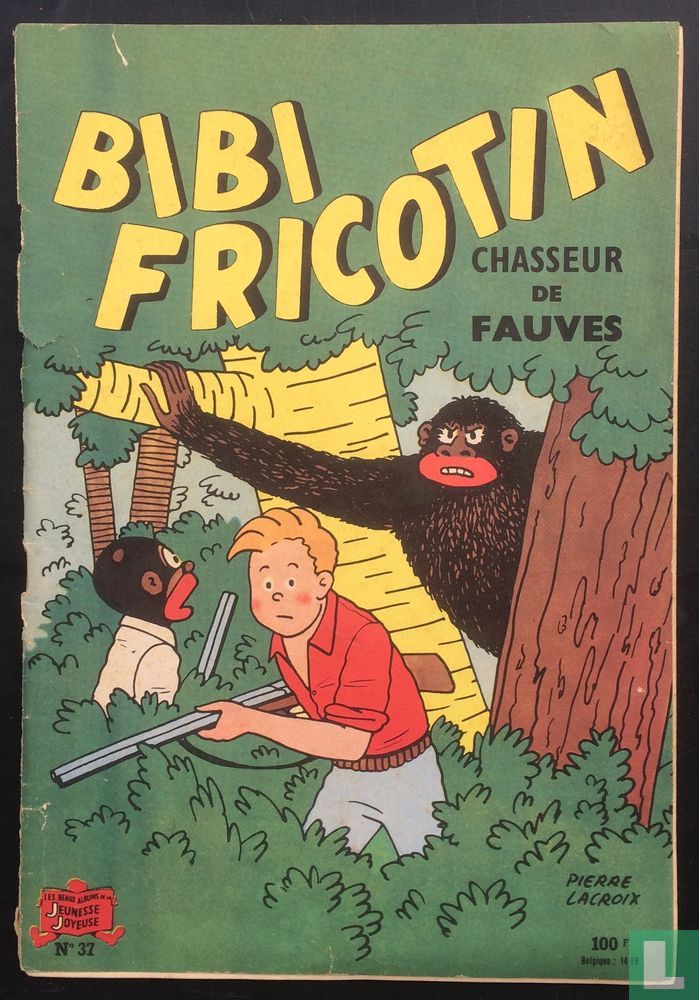 Bibi Fricotin - Chasseur de Fauves 37 (1956) - Bibi Fricotin