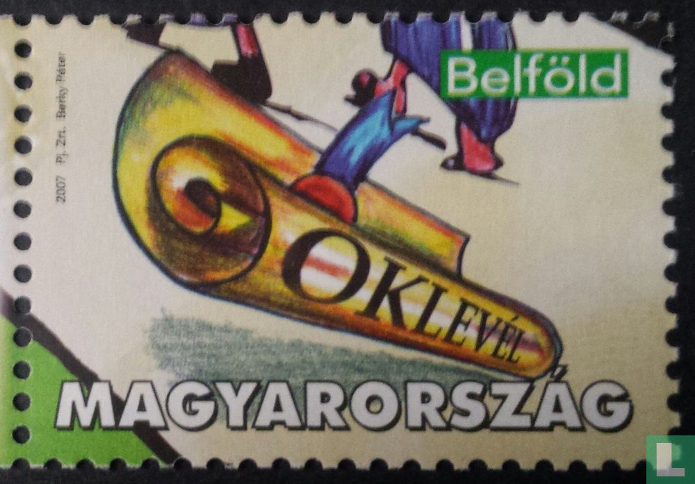 Abschlussgrußstempel