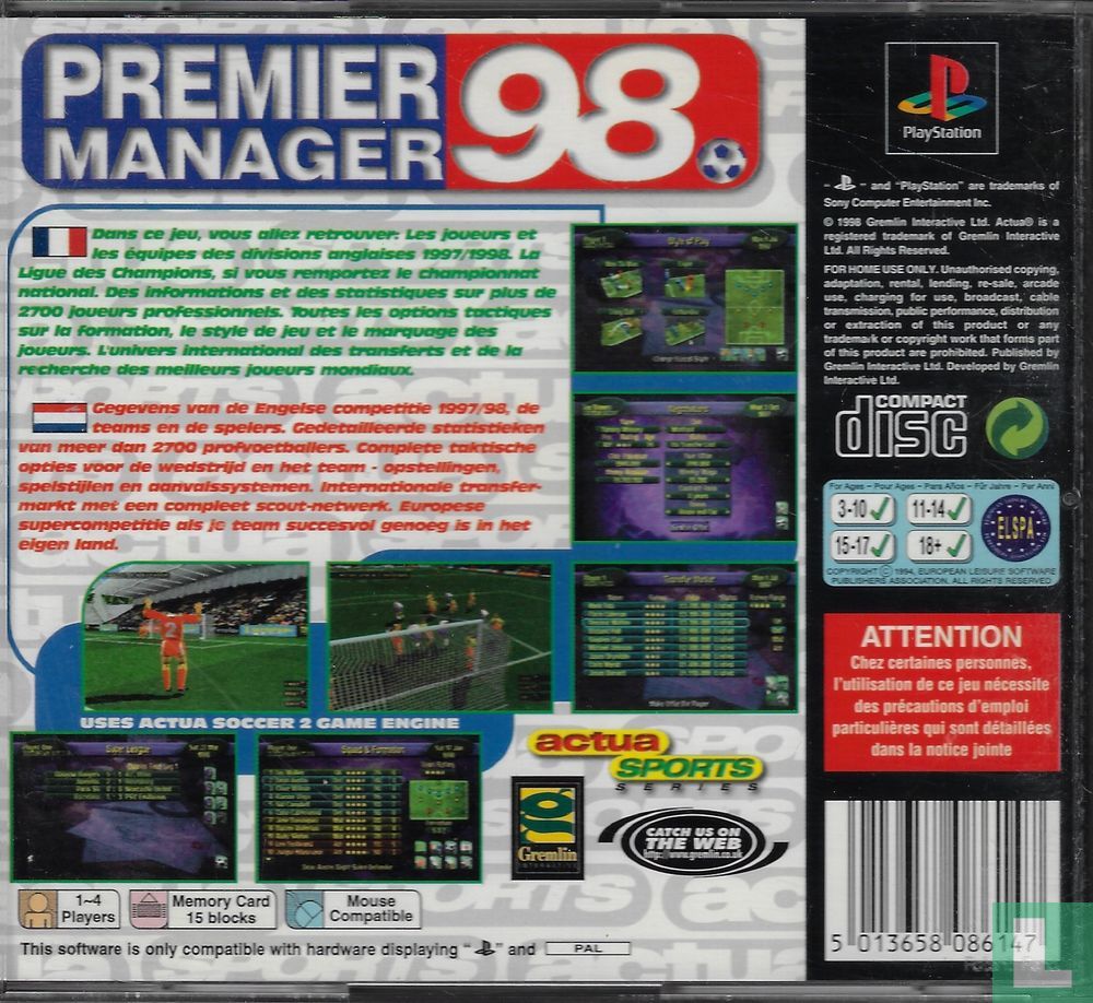 Premier Manager 98