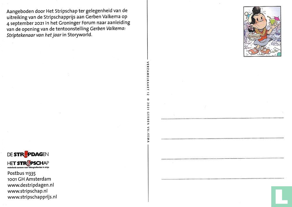 Stripschapprijs 2021