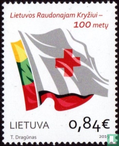 100 jaar Litouwse Rode Kruis 0,84 (2019) - Litouwen - LastDodo