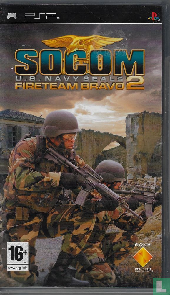 Socom US Navy Seals Fireteam Bravo [ Favourites ] (PSP) NEW