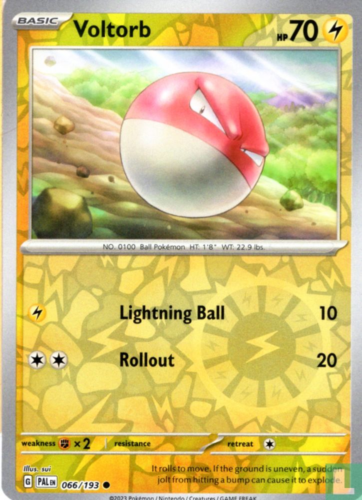 Voltorb (Reversed holo)