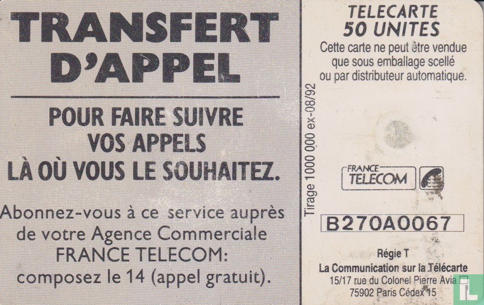 Transfert d'Appel
