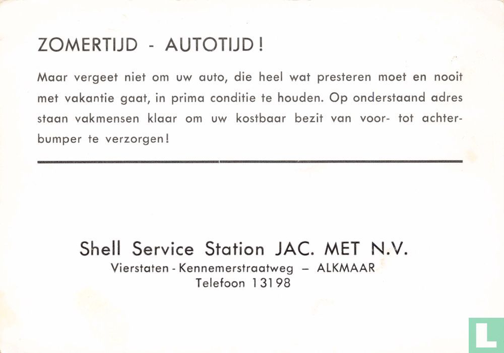 ZOMERTIJD - AUTOTIJD !