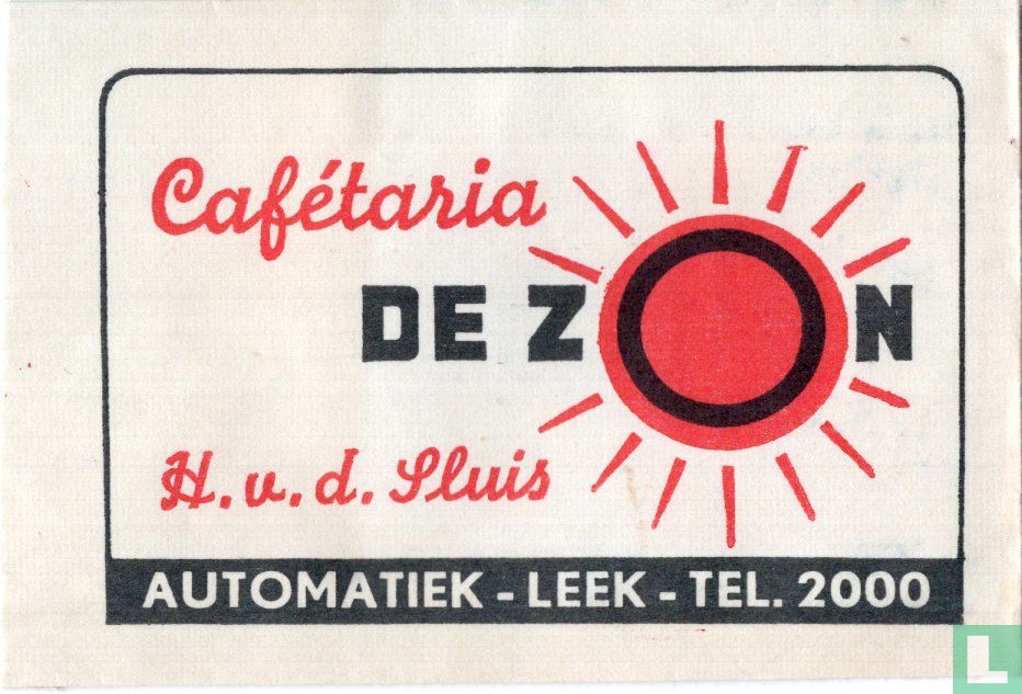 Cafetaria De Zon