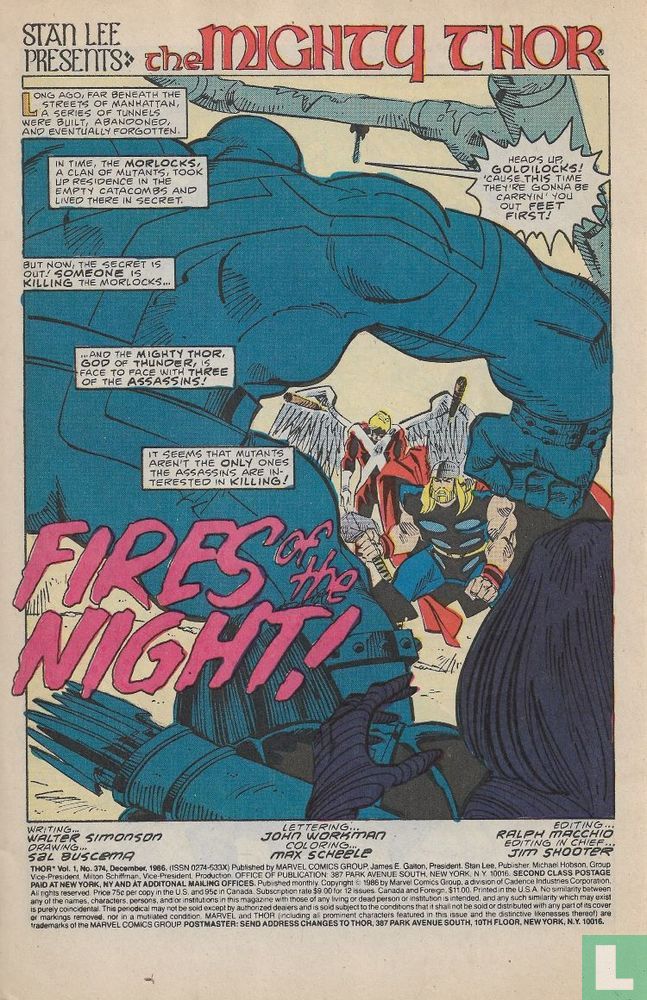The Mighty Thor 374