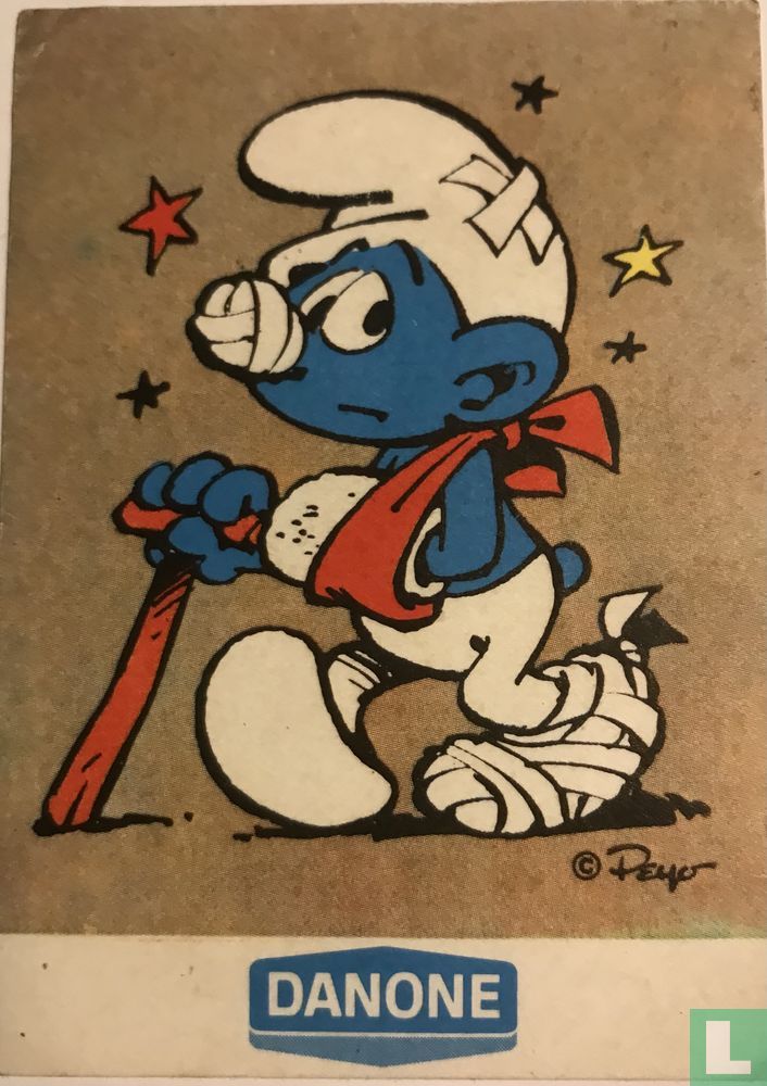 Gewonde Smurf