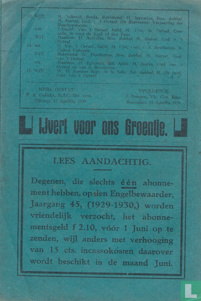 De Engelbewaarder 1