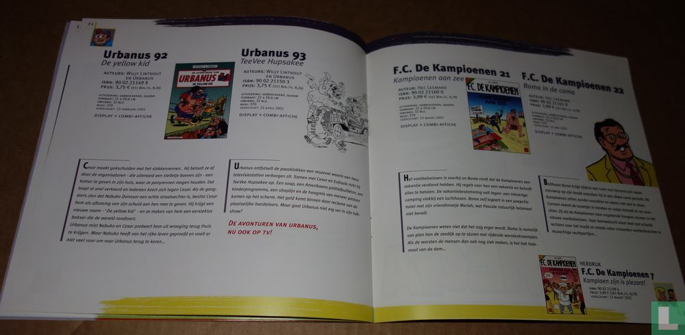 Strips Voorjaar 2002