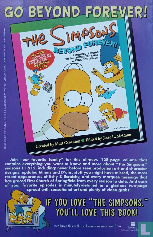Futurama/Simpsons Infinitely Secret Crossover Crisis 1 (2002 ...