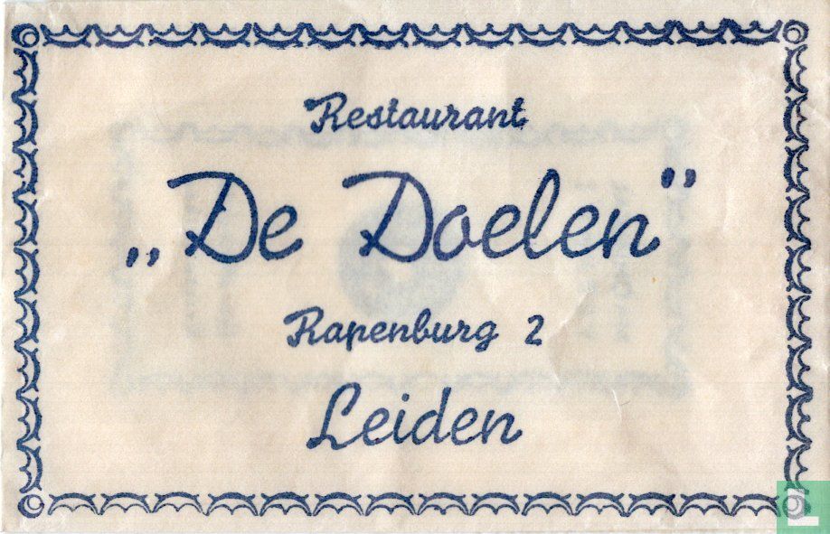 Restaurant "De Doelen"