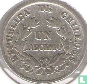 Chile 1 Décimo 1879