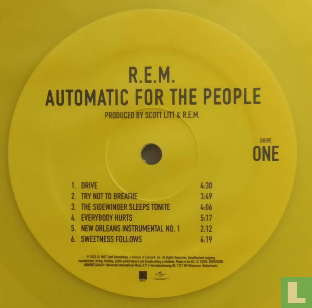 Automatic for the people