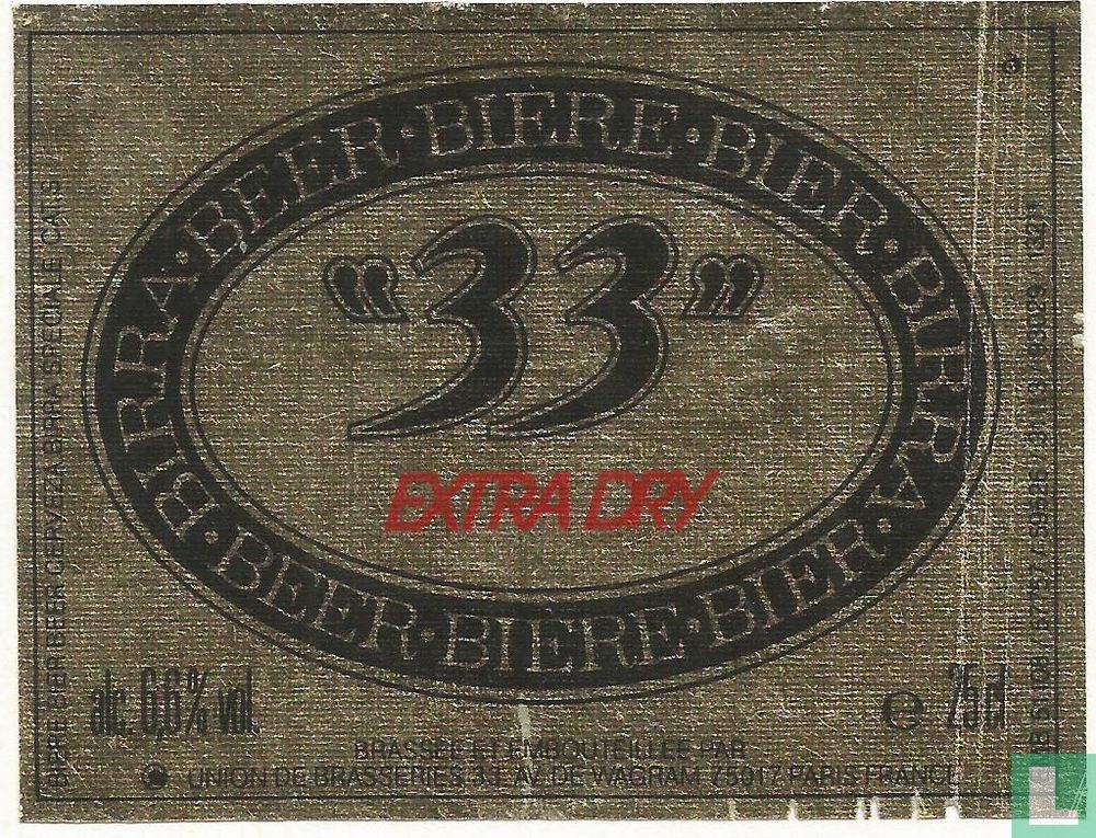 33 extra dry