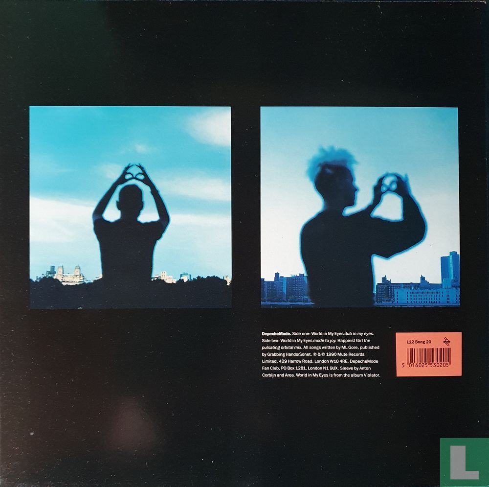 World In My Eyes L12 Bong 20 (1990) - Depeche Mode - LastDodo