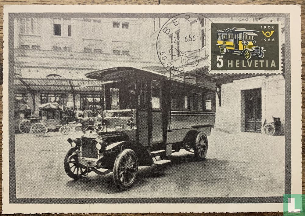 Poste automobile 50 ans