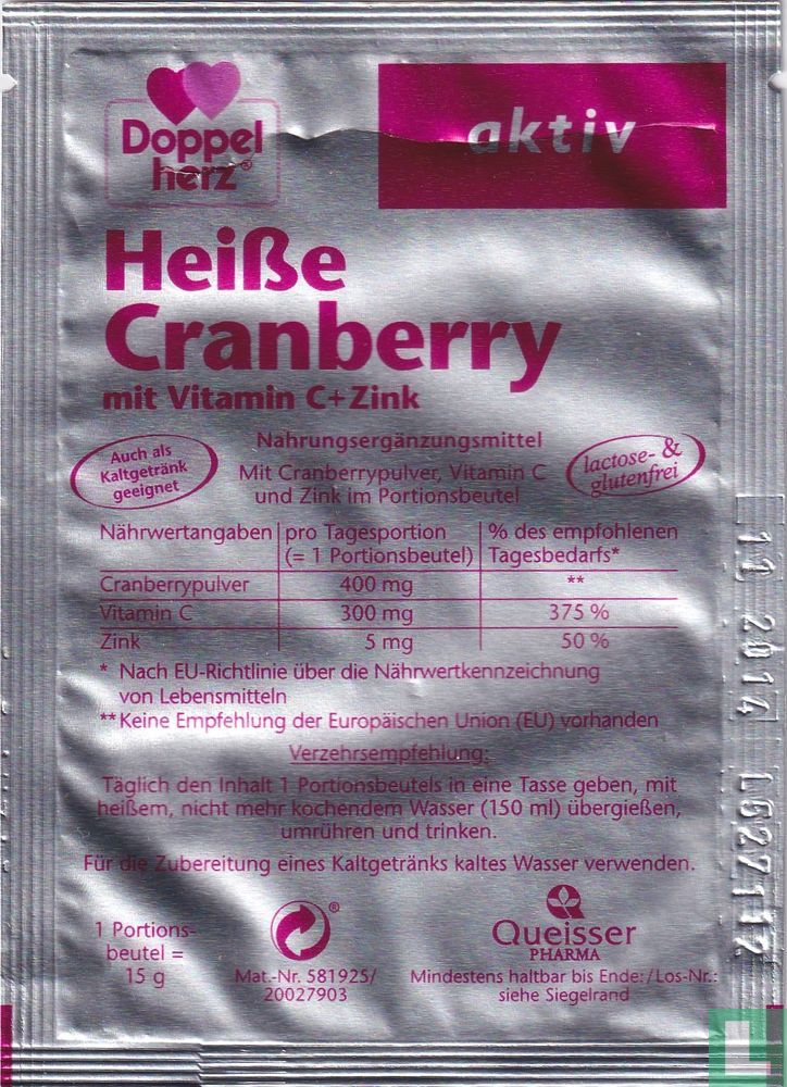 Heiße Cranberry