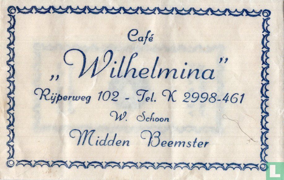 Café "Wilhelmina"